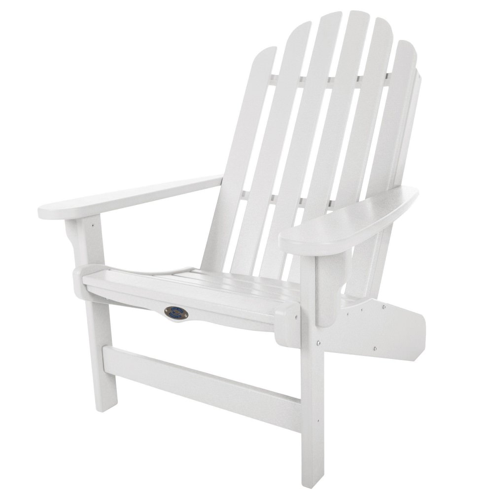 White Durawood Classic Adirondack Chair | Nags Head Hammocks