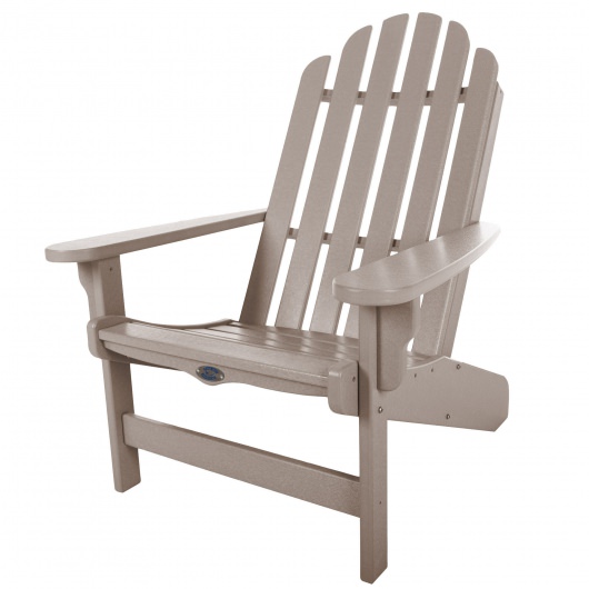 DURAWOOD® Poly Classic Adirondack Chair - Weatherwood