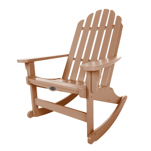 DURAWOOD® Poly Classic Adirondack Rocker - Cedar