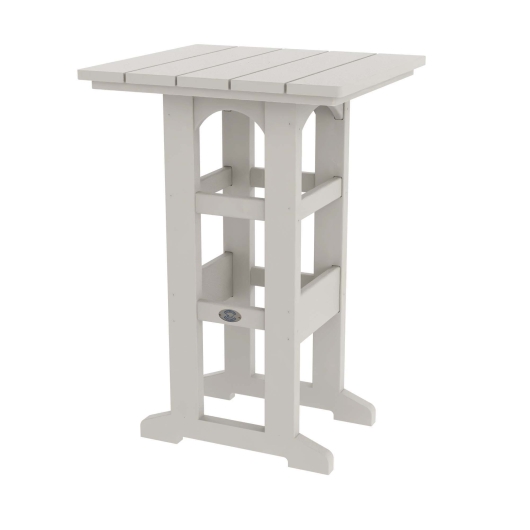 DURAWOOD® Poly Square Bar Height Table - 28 in. x 26 in.