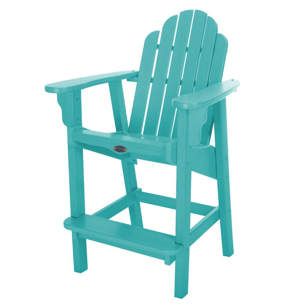 Classic Counter Height Chair - Turquoise