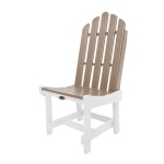 Classic Dining Chair - White and Weatherwood