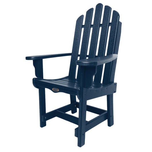 DURAWOOD® Classic Dining Chair with Arms - Navy