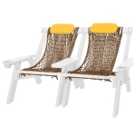 DURAWOOD® White Double DURACORD® Rope Chair