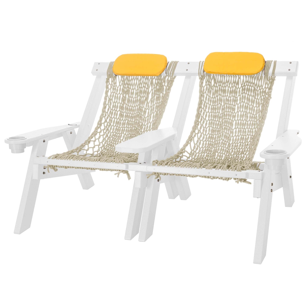 DURAWOOD® White Double DURACORD® Rope Chair
