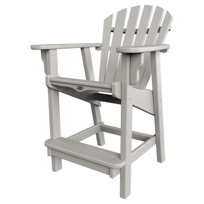 DURAWOOD®  Poly Fanback Counter Height Chair