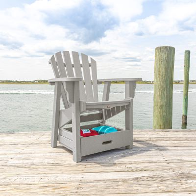 DURAWOOD® 2 Piece Fanback Conversation Chair and Stowaway