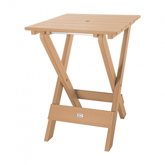 DURAWOOD® Folding Bar Table - Cedar