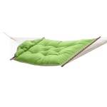 Large Sunbrella Canvas Parrot Tufted Hammock with Detachable Pillow