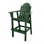Classic Bar Height Chair - Forest Green