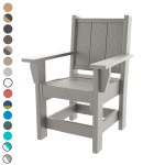 DURAWOOD® Modern Dining Chair With Arms