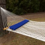 Long Sunbrella Hammock Pillow - Royal Blue