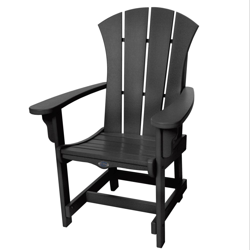 DURAWOOD® Sunrise Dining Chair with Arms - Black