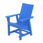 Contemporary Conversation Chair - Blue