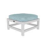 DURAWOOD® Poly Comfort Ottoman - Seaglass Palette