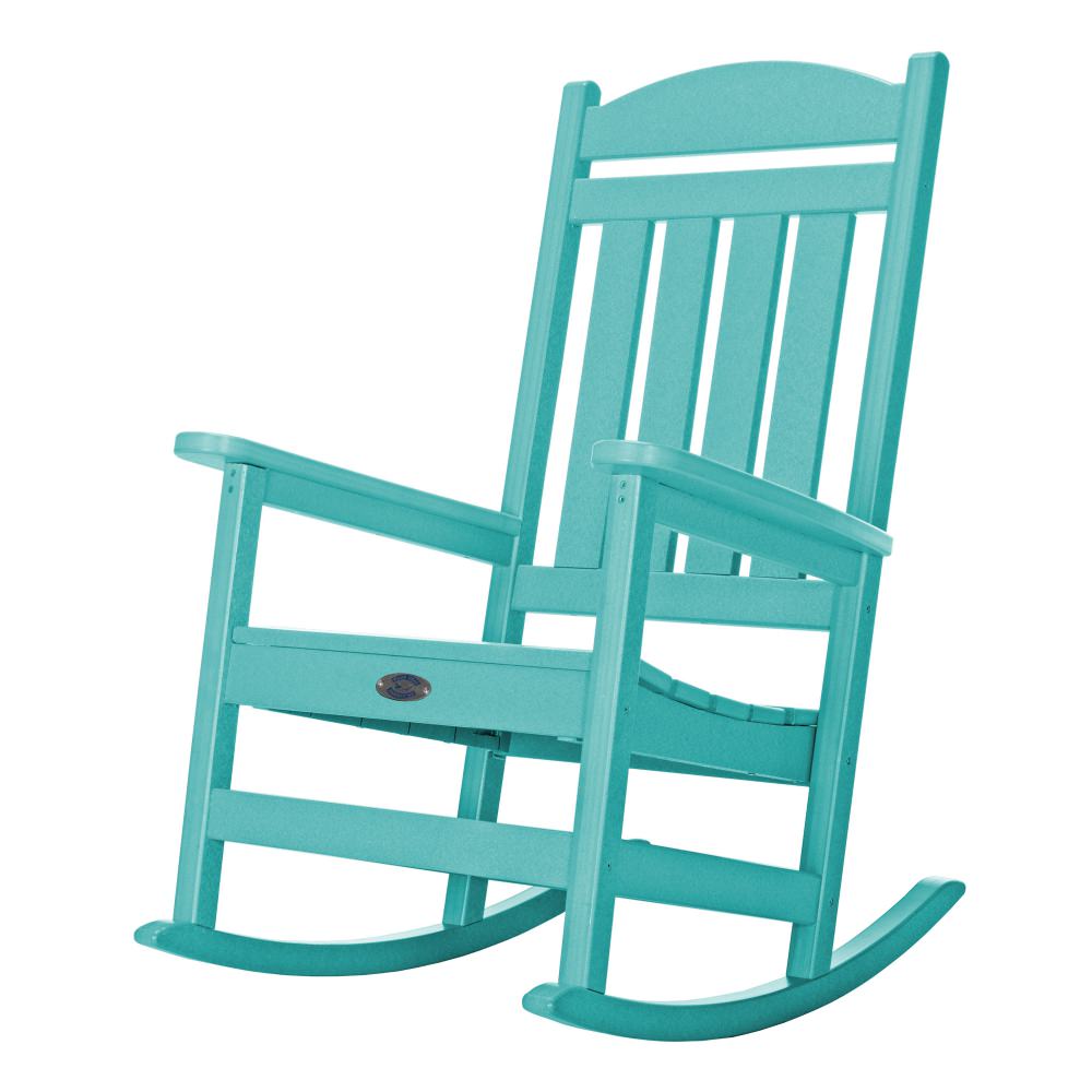DURAWOOD® Classic Porch Rocker - Turquoise