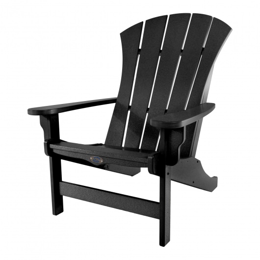 DURAWOOD® Sunrise Adirondack Chair - Black