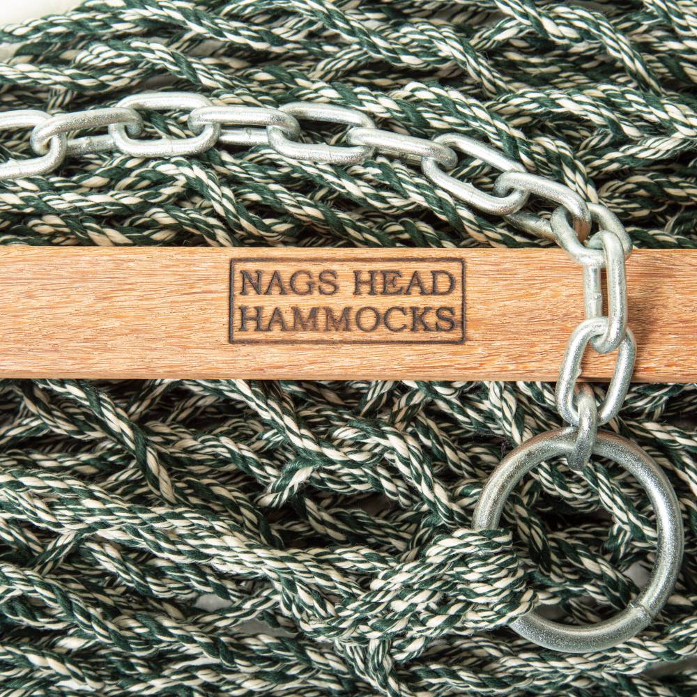 Cumaru Single Hammock Swing - DURACORD® Heirloom Pine