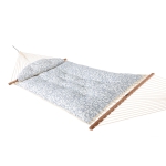 Large Bella Dura® Atoll Royalty Tufted Hammock with Detachable Pillow
