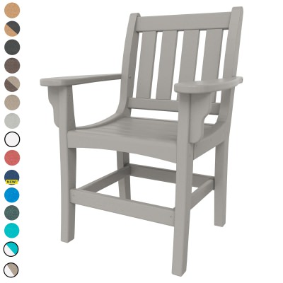 DURAWOOD®  Vertical Dining Chair With Arms