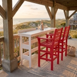 DURAWOOD® Poly 3 Piece Horizontal Bar Height Set
