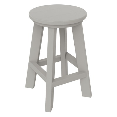 DURAWOOD® Poly Round Counter Height Stool