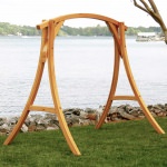 Roman Arc Cypress Swing Stand
