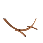 ROMAN ARC® 7-Ply Deluxe Cypress 15 ft. Wood Hammock Stand - Canyon Brown