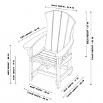 DURAWOOD® Poly 7 Piece Sunrise Dining Set