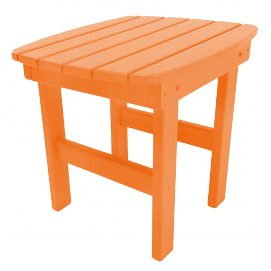 Orange Durawood Side Table