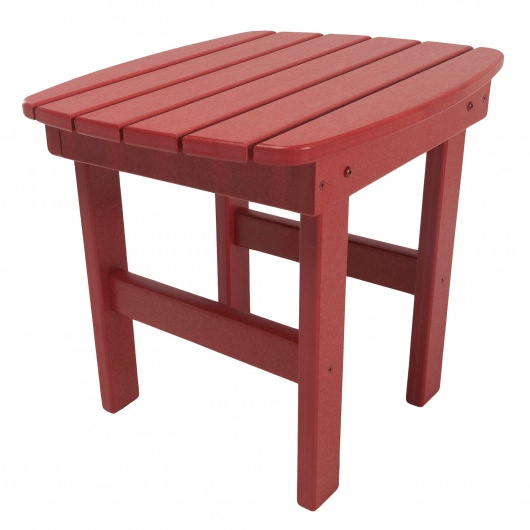 Red Durawood Side Table