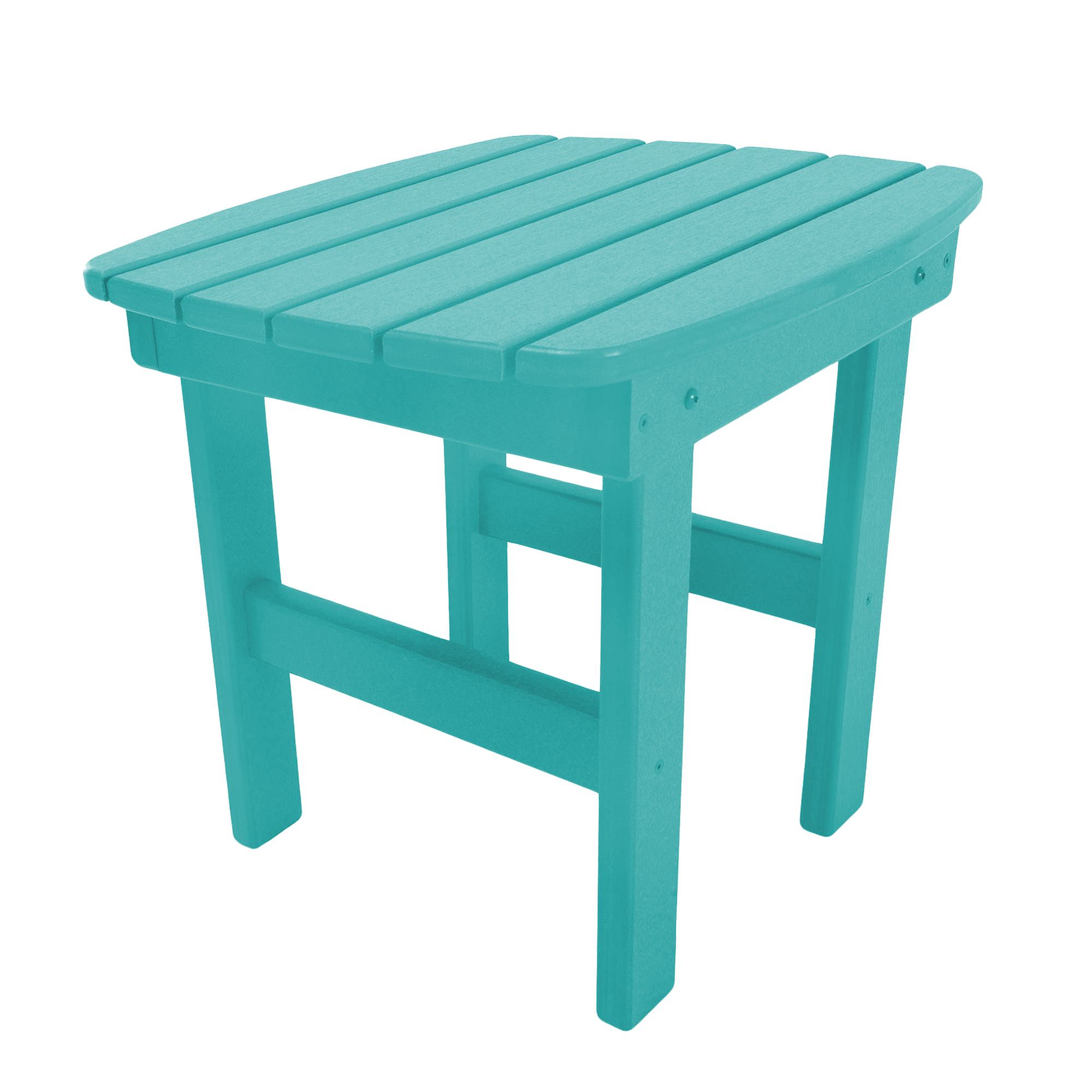 turquoise-durawood-classic-adirondack-side-table-nags-head-hammocks