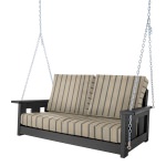 DURAWOOD® Poly Comfort Double Swing - Coastal Fog Palette