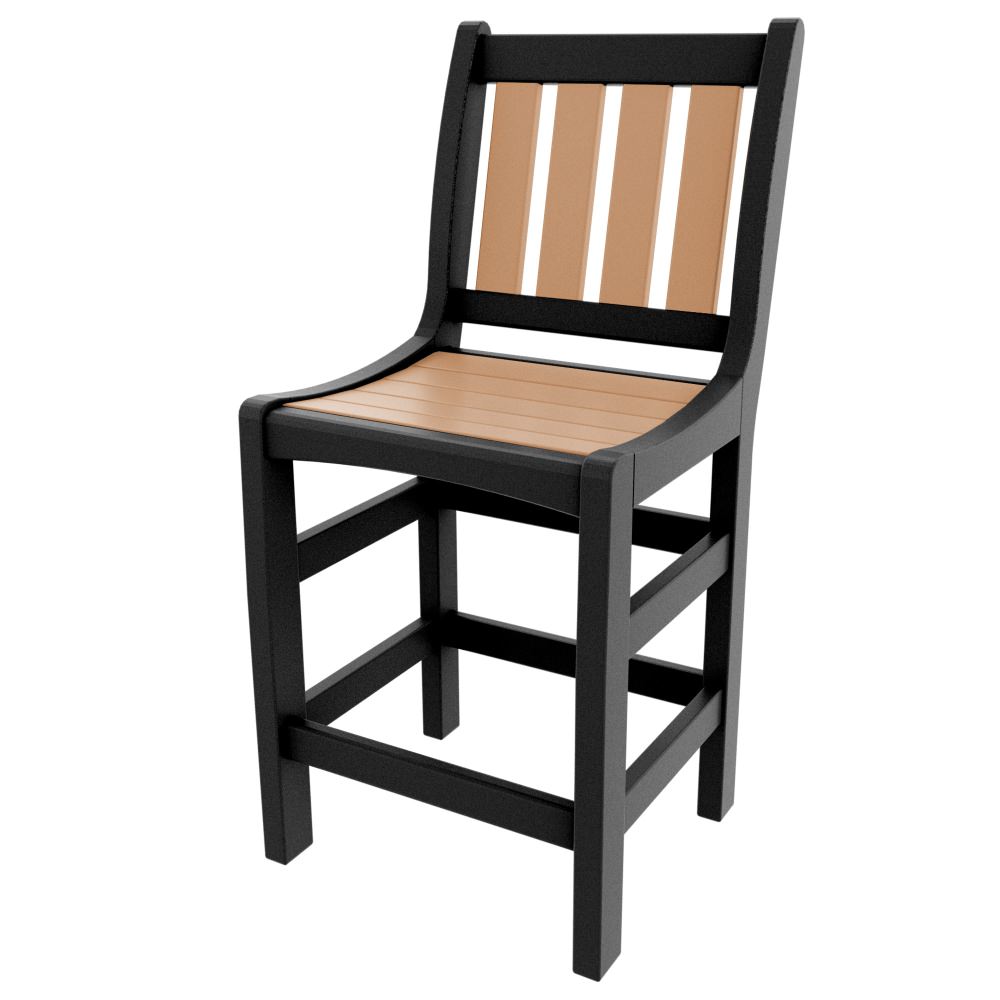 DURAWOOD® Poly 3 Piece Vertical Counter Height Set