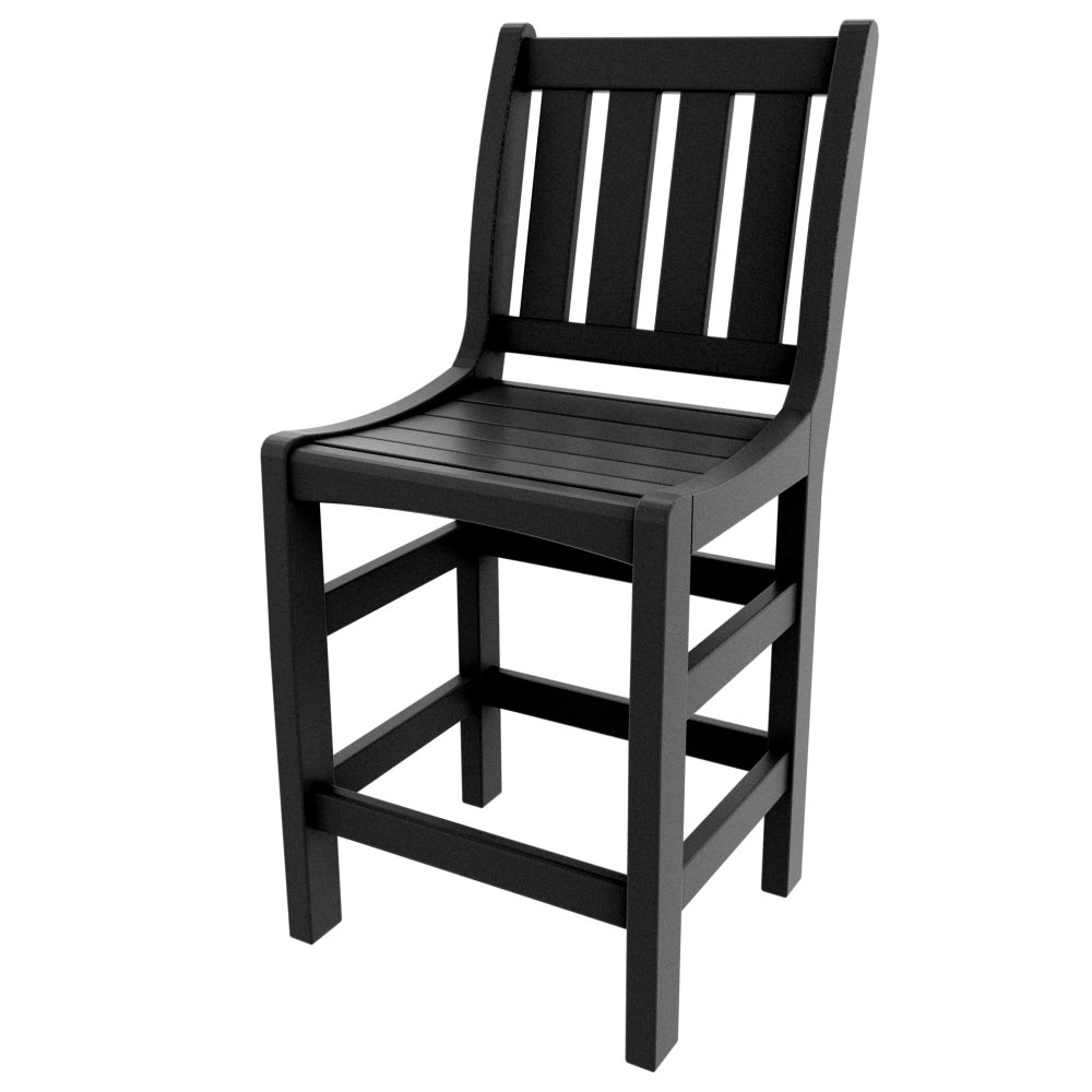DURAWOOD® Poly 3 Piece Vertical Counter Height Set