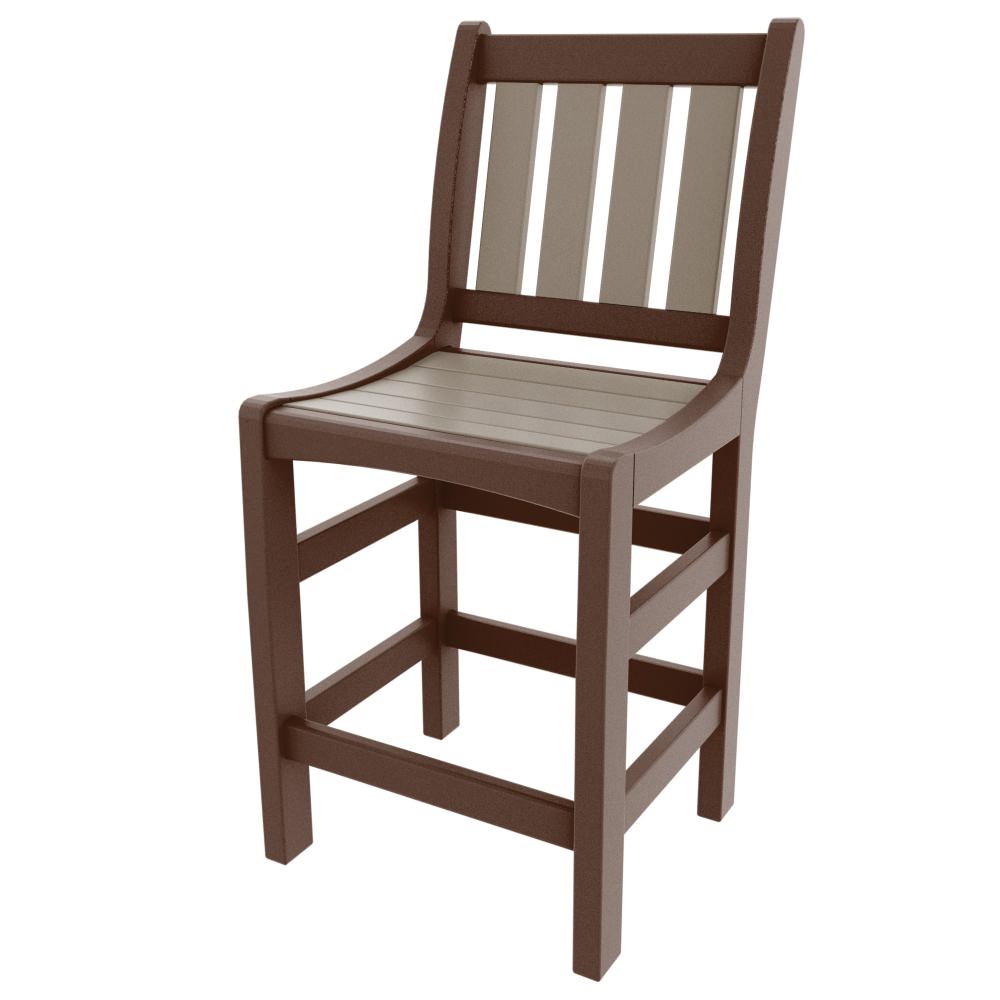 DURAWOOD® Poly 3 Piece Vertical Counter Height Set