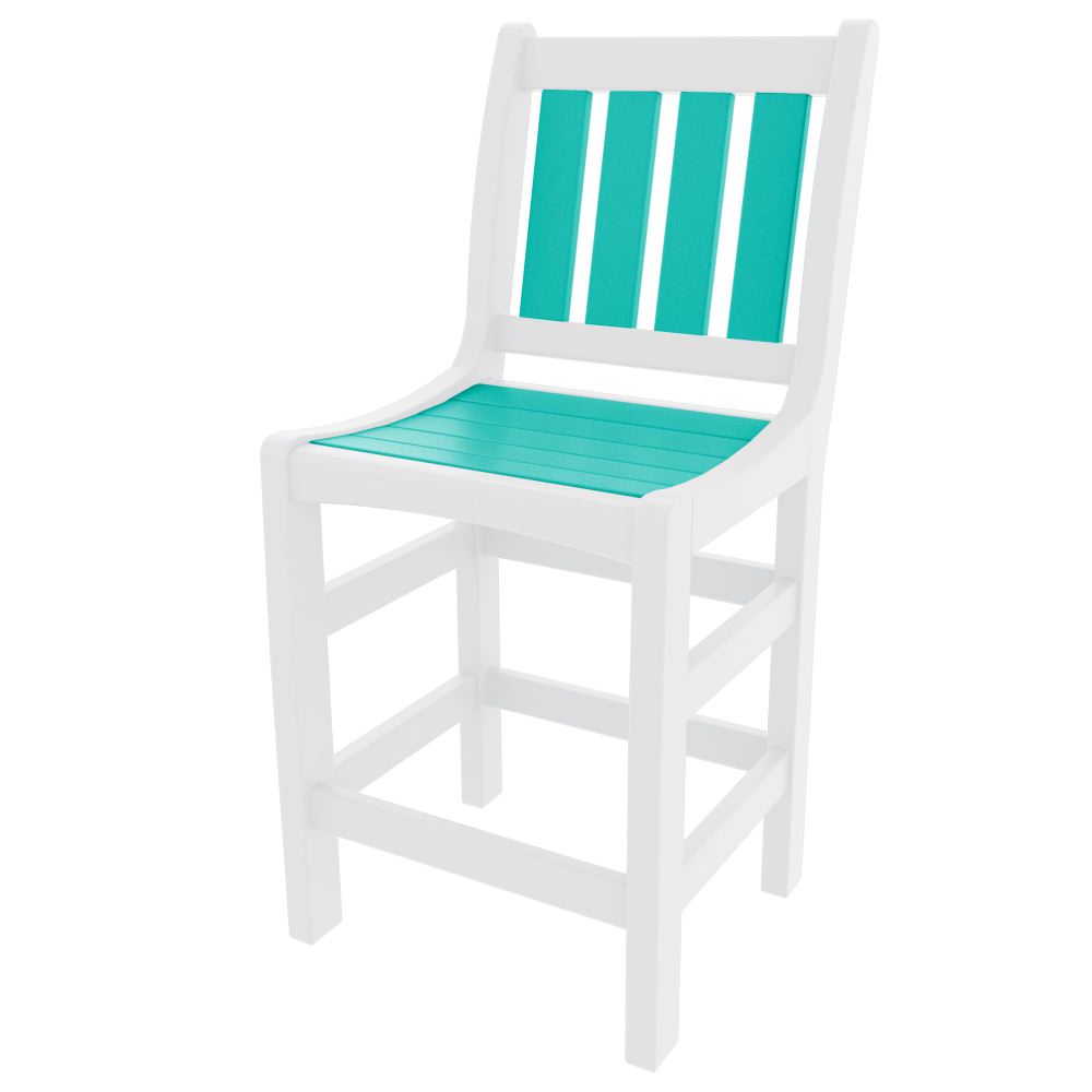 DURAWOOD® Poly 3 Piece Vertical Counter Height Set