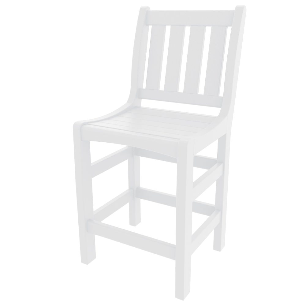 DURAWOOD® Poly 3 Piece Vertical Counter Height Set