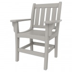 DURAWOOD® Poly Vertical Dining Chair With Arms