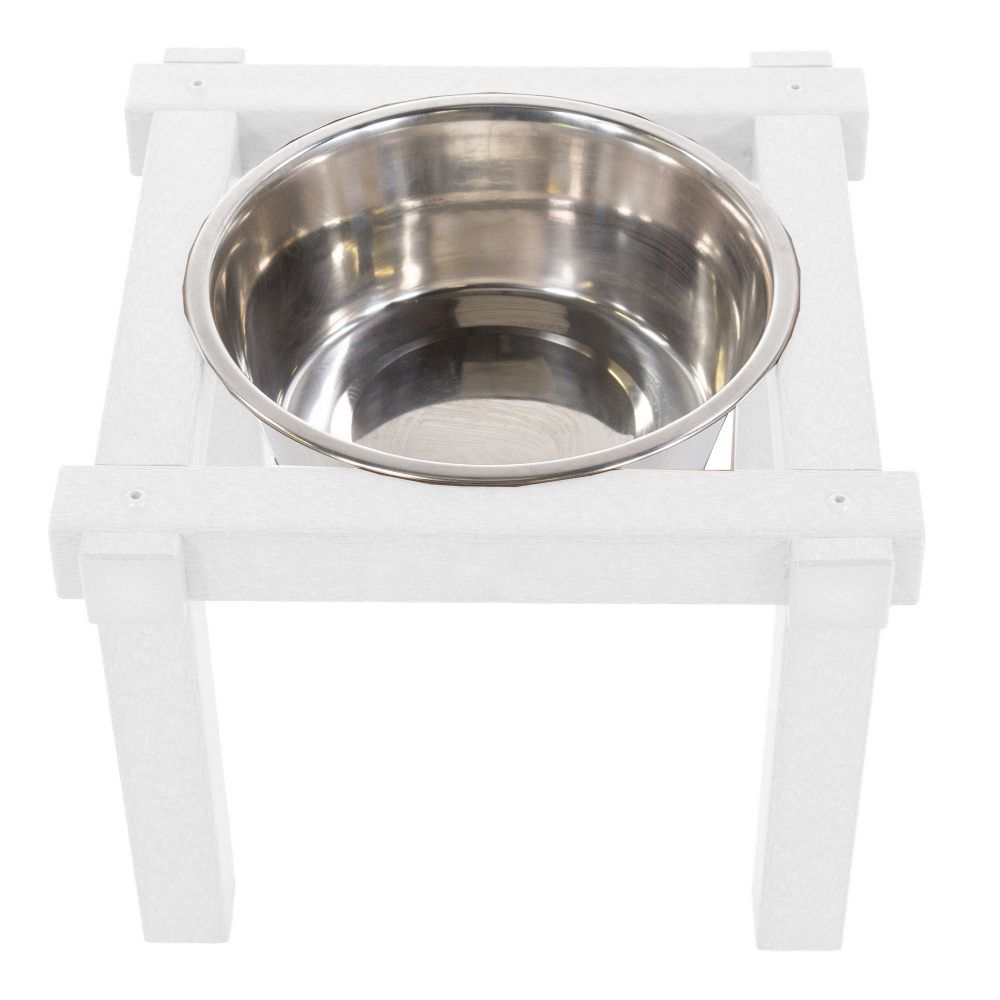 DURAWOOD® Dog Feeding Station Frame - White