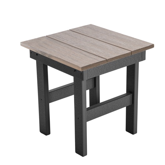 DURAWOOD® Poly Legacy Woodgrain Modern Side Table