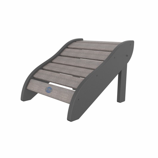 DURAWOOD® Poly Legacy Woodgrain Classic Footrest