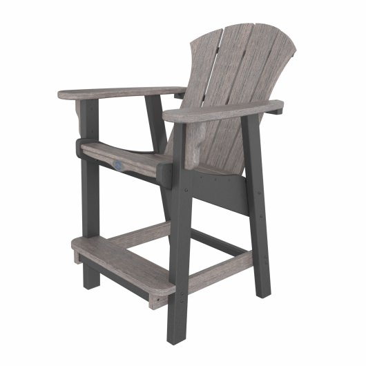 DURAWOOD® Poly Legacy Woodgrain Sunrise Counter Height Chair