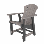 DURAWOOD® Poly Legacy Woodgrain Sunrise Conversation Chair