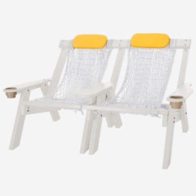 DURAWOOD® White DURACORD® Double Rope Chair