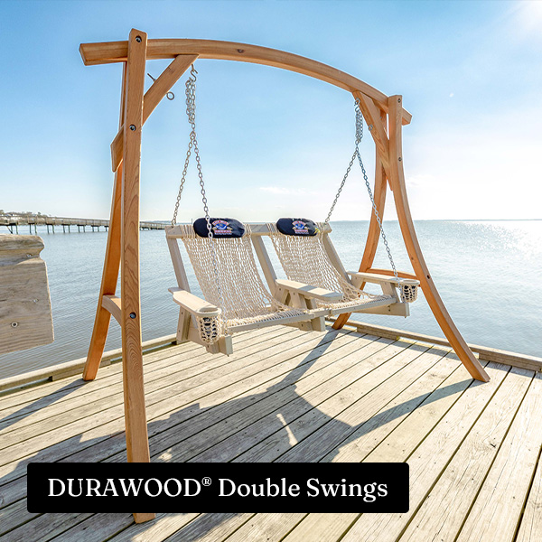 DURAWOOD Double Rope Swings